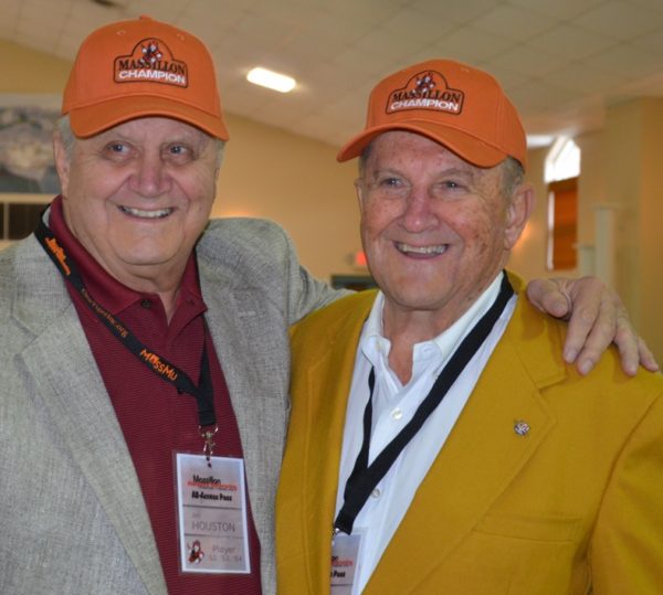 a picture of Jim Houston & Walter Houston smiling