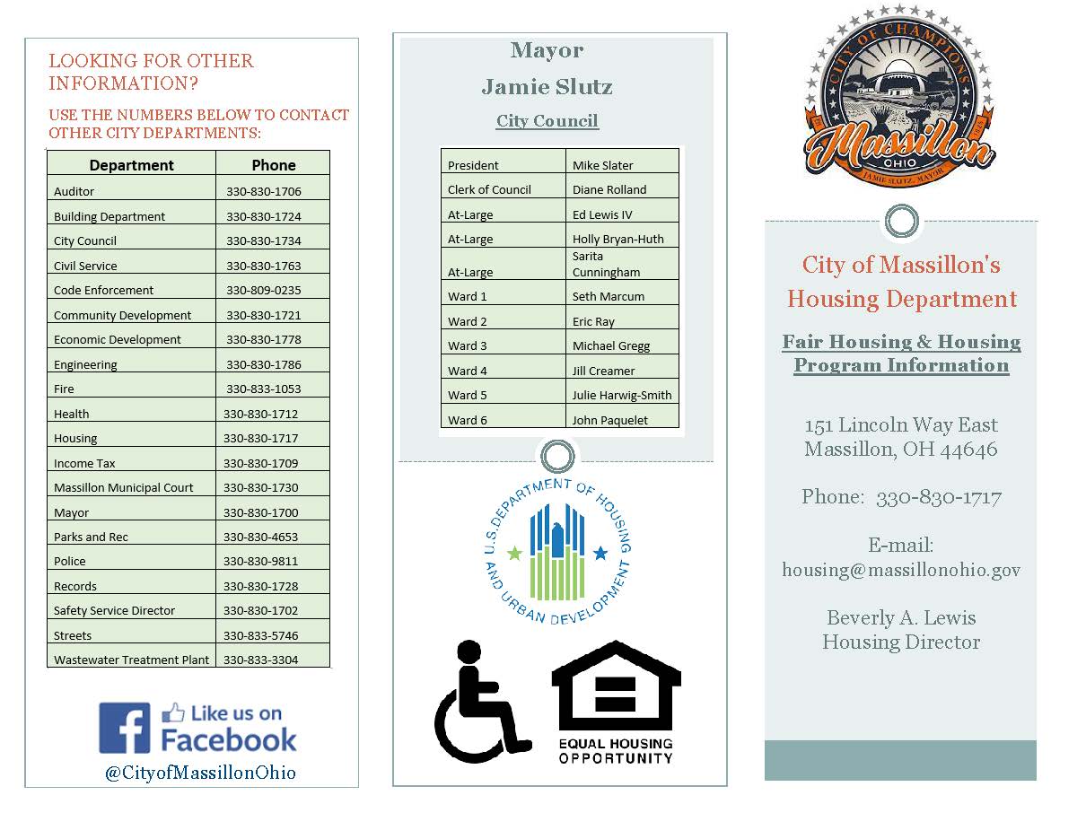 Housing program brochure updated Page 1 Housing program brochure updated Page 1